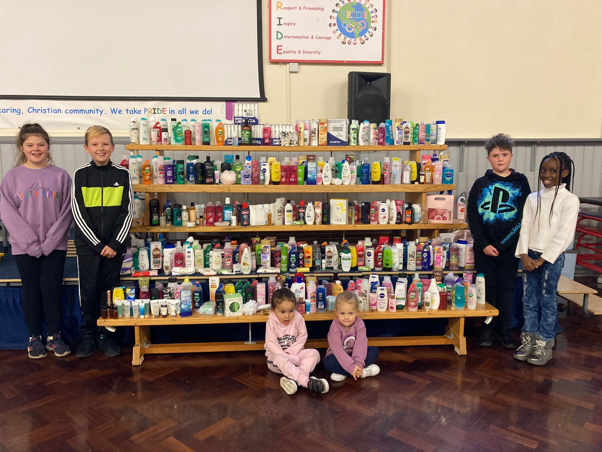 Kind-hearted pupils make donation to Salford Royal ICU