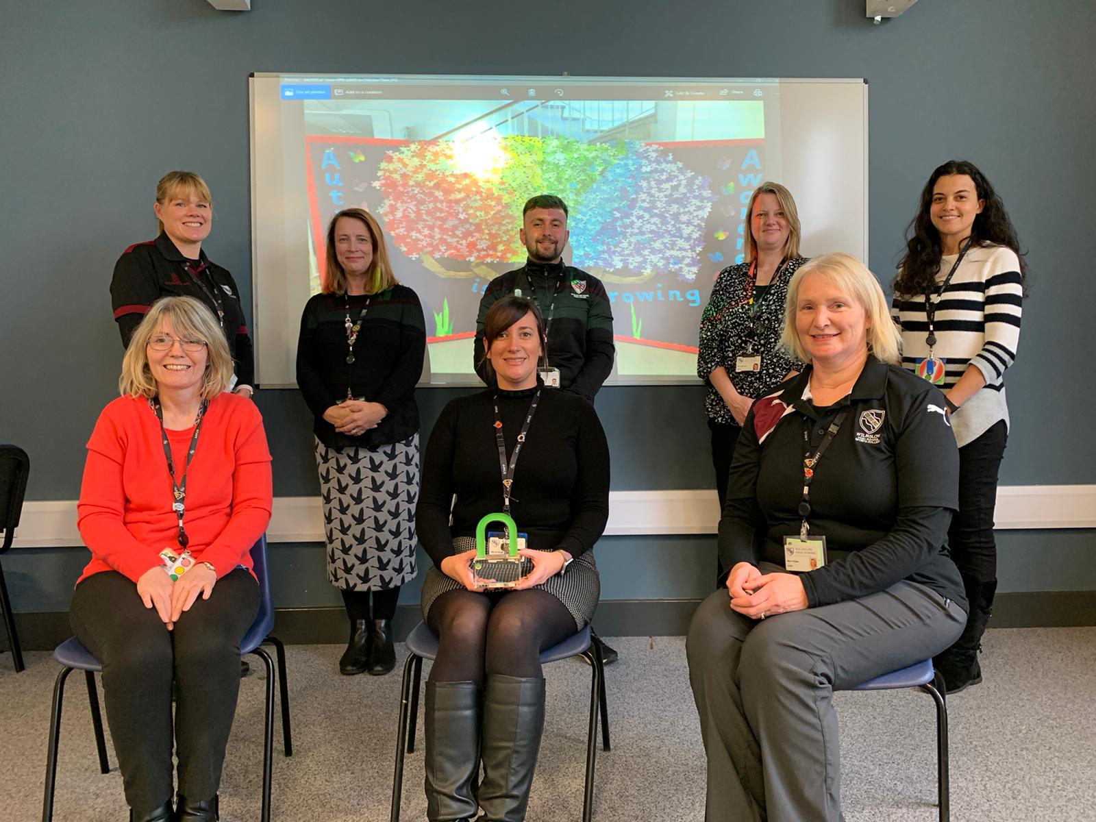 Council praises Wilmslow High School for autism award