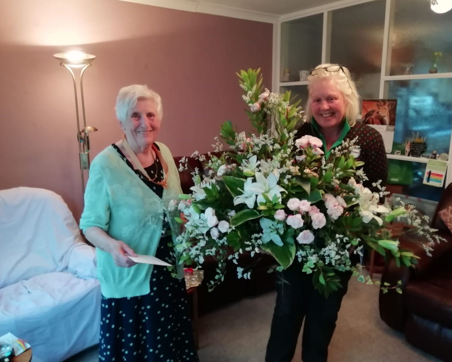 Celebrations as Devon County Show garden stalwart Joan Mitchell turns 90