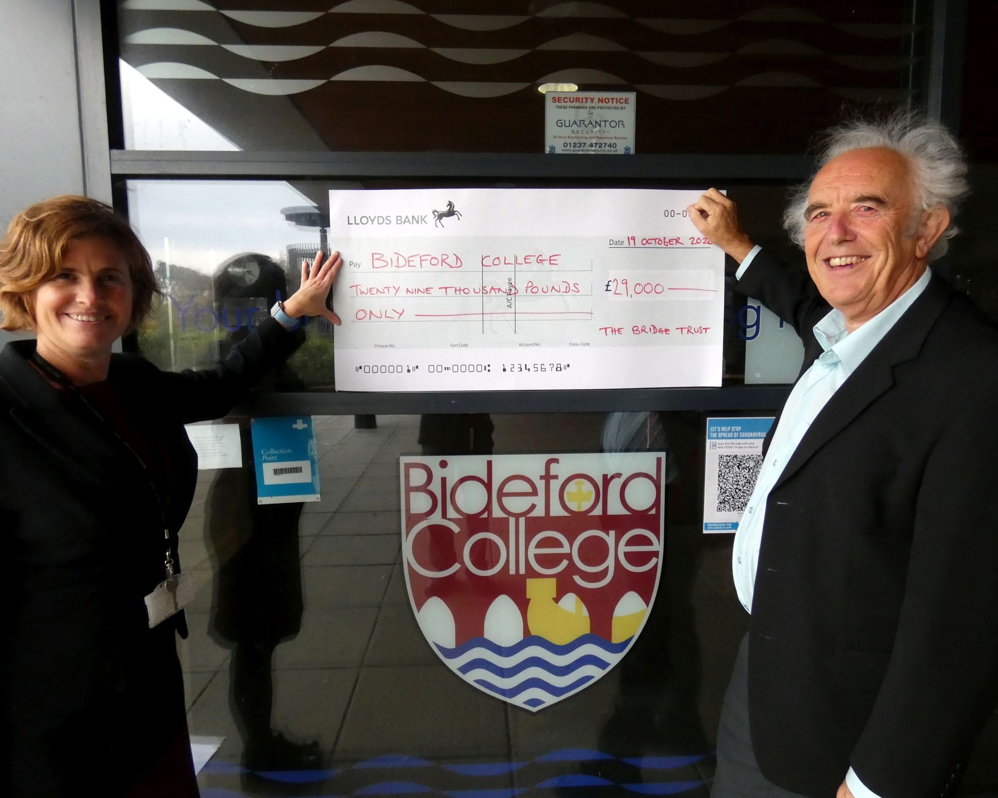 Pupils in Bideford get connected thanks to generous laptop  donation