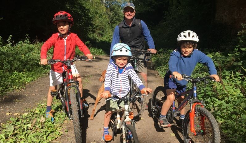 Homeless crisis inspires three brothers from Selborne to complete a charity bike ride