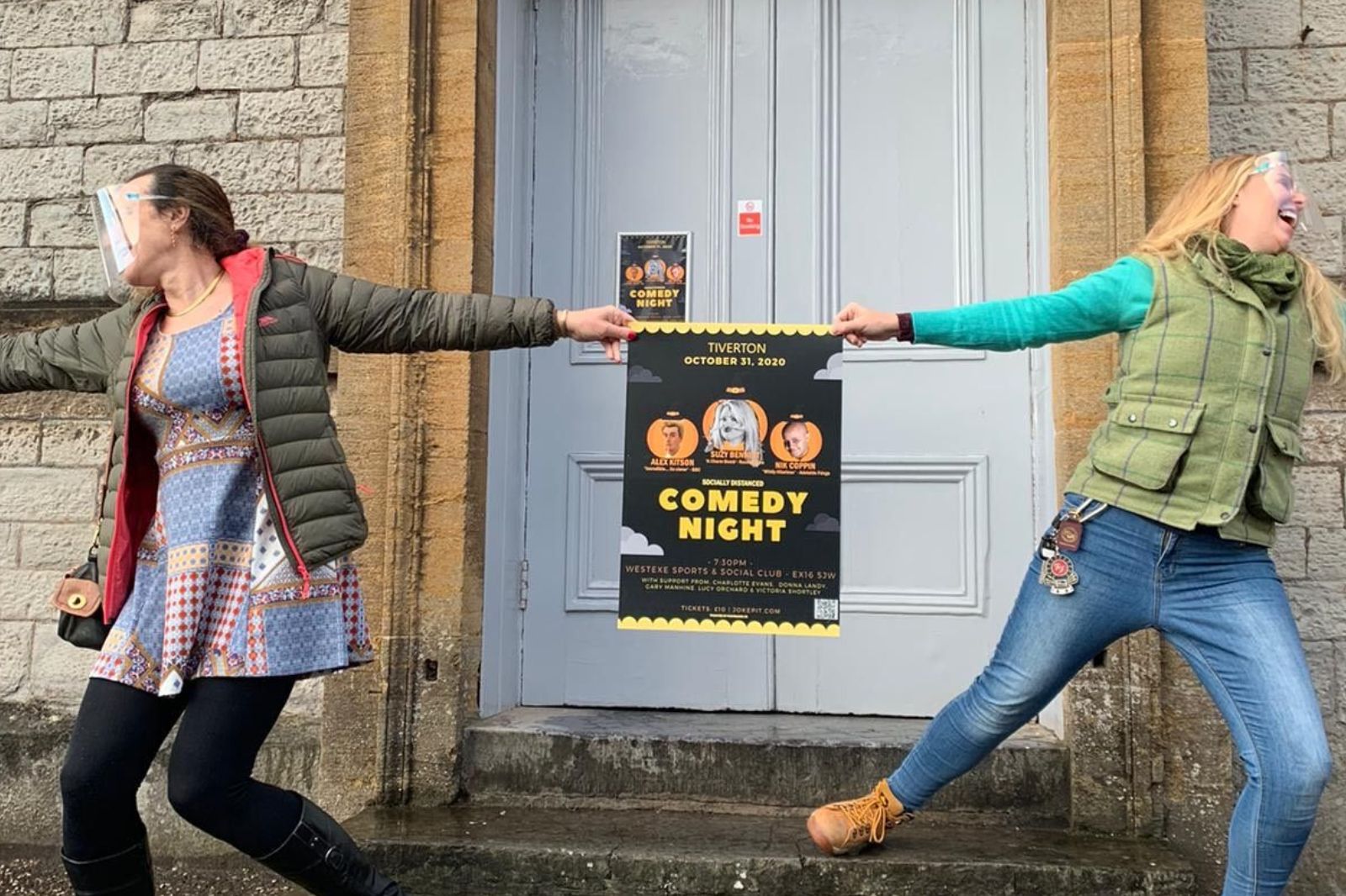 First night of laughs since lockdown as Tiverton Comedy Club returns