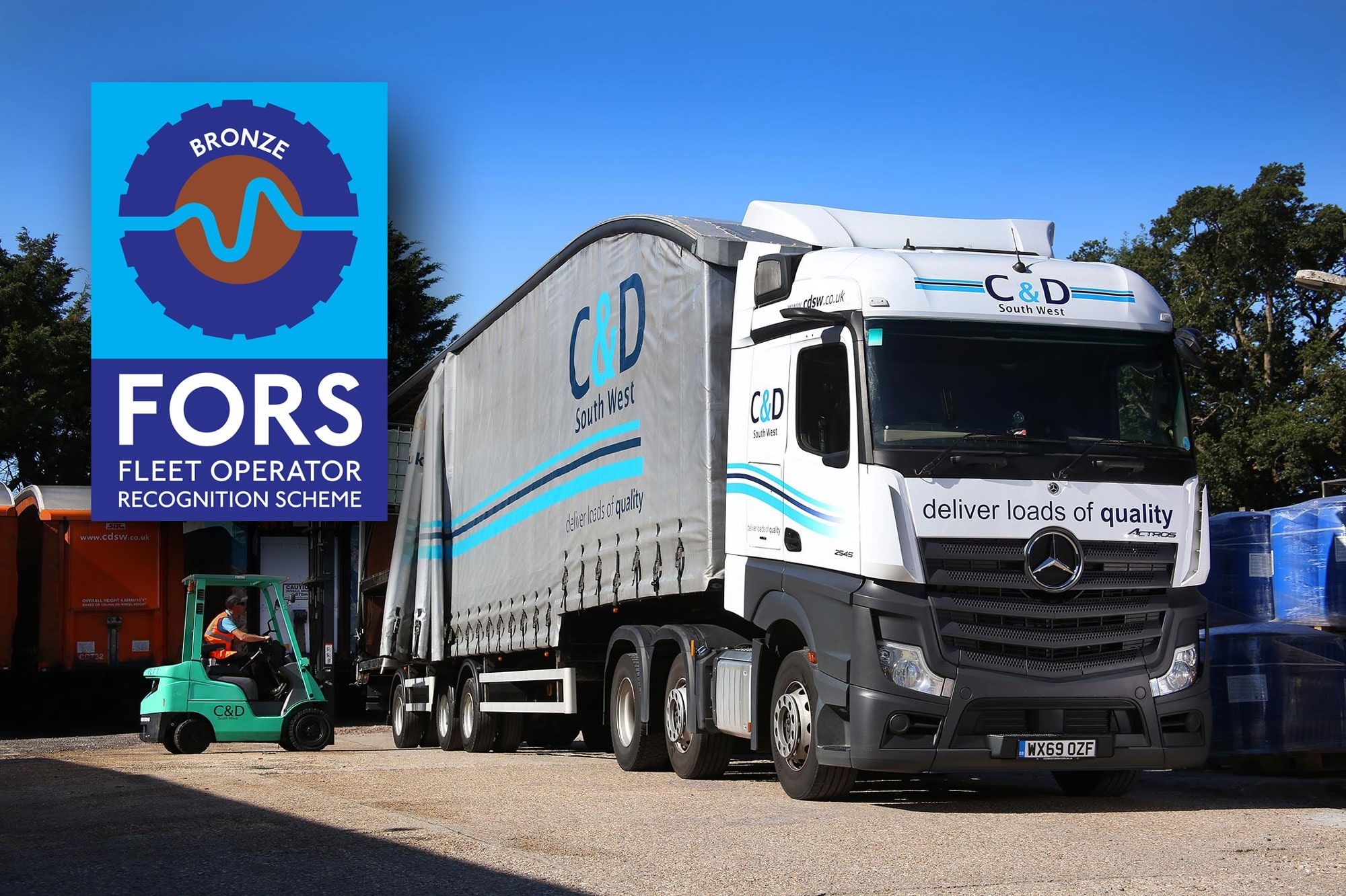 Local transport company awarded with industry recognised accreditation