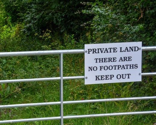 Farmers warned against unwanted public rights of way during lockdown