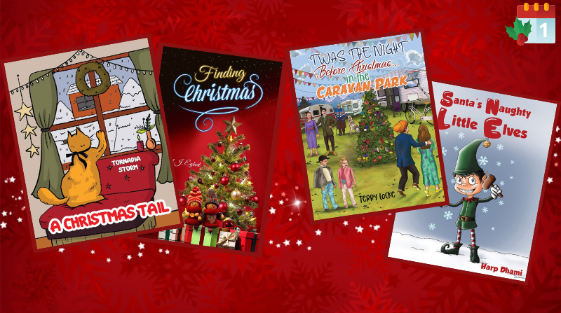 Our virtual Advent calendar begins with a Christmas book giveaway