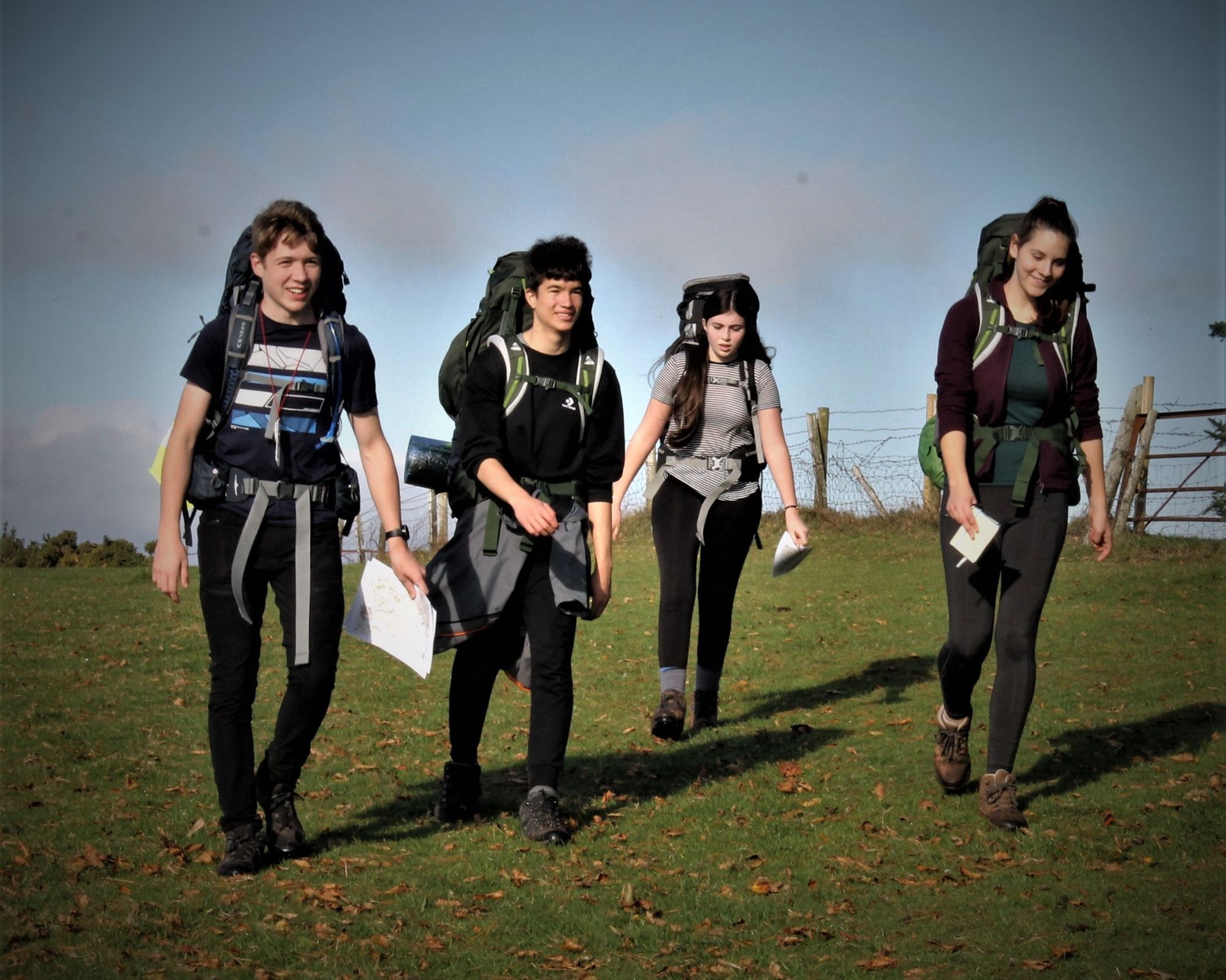 Crediton pupils complete school's inaugural silver DofE expedition