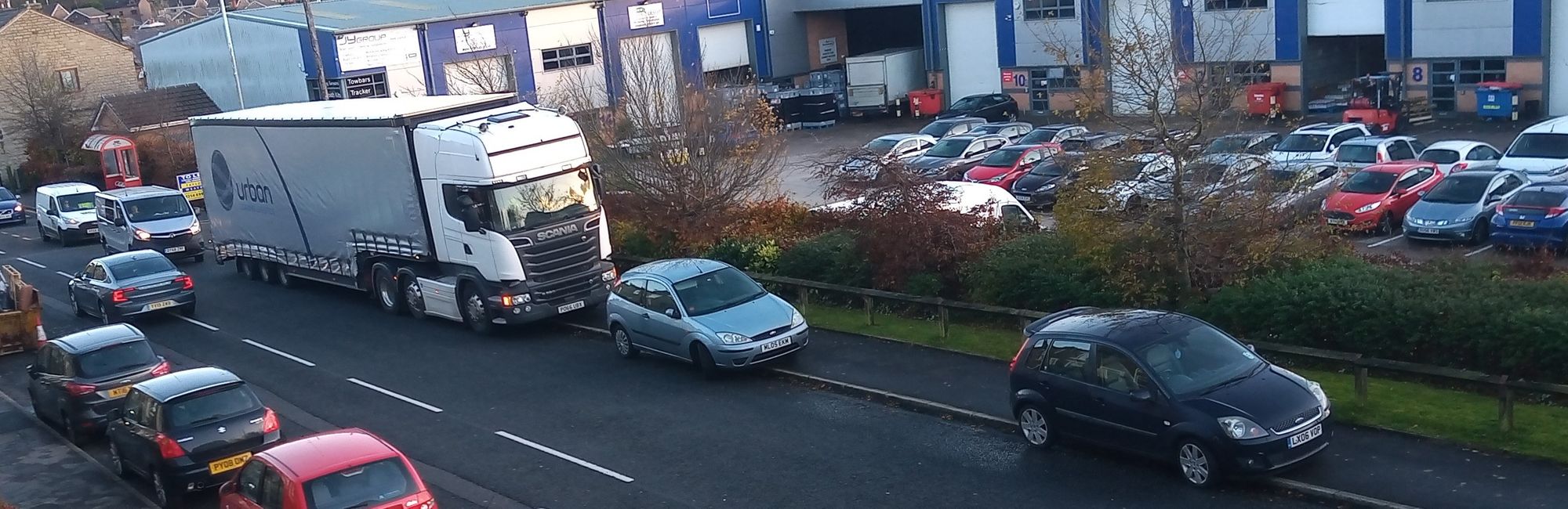 Safety concerns raised over roadside parking on Haslingden street