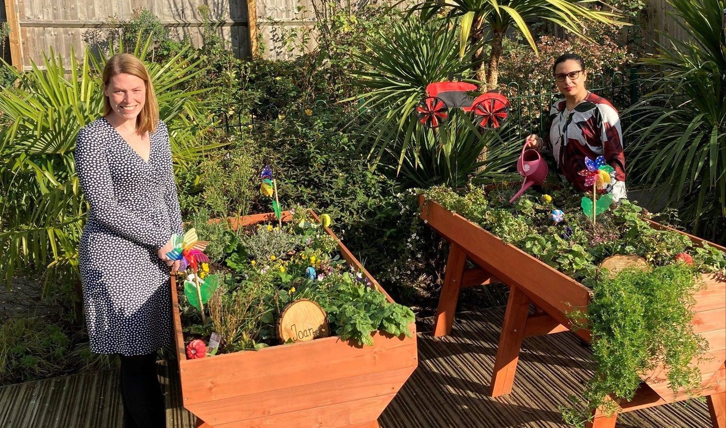 Care home in Lightwater sees garden win national award