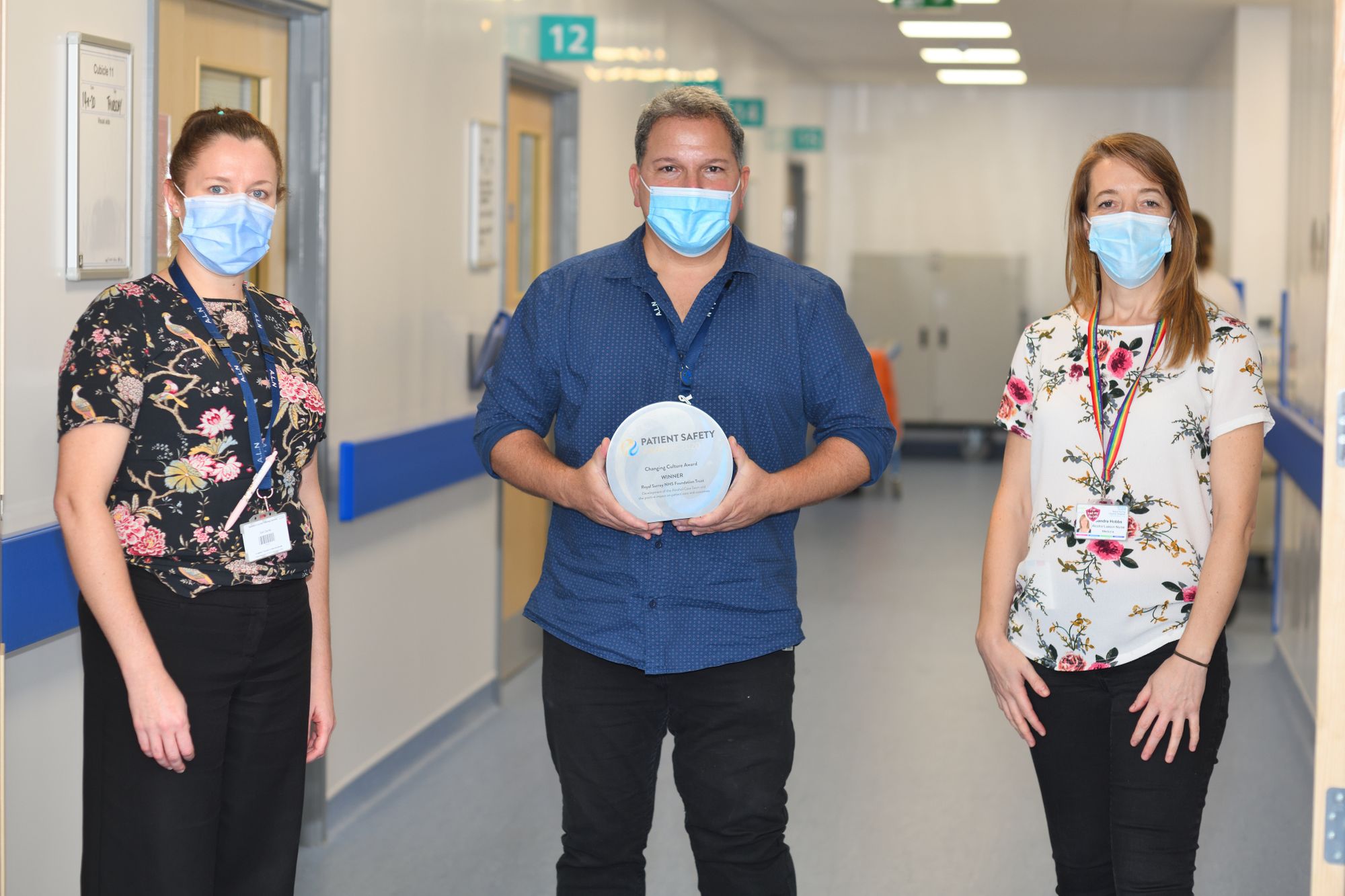 Royal Surrey team win national award for helping alcoholics
