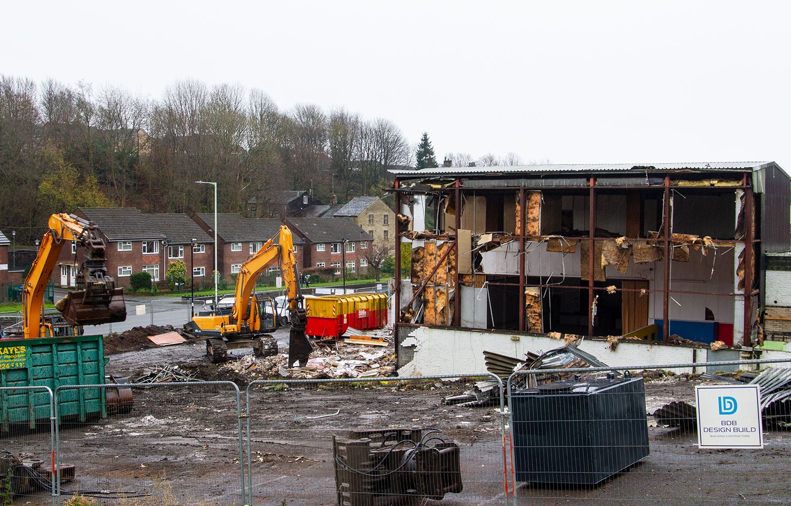 Bacup Hub demolished to make way for petrol station