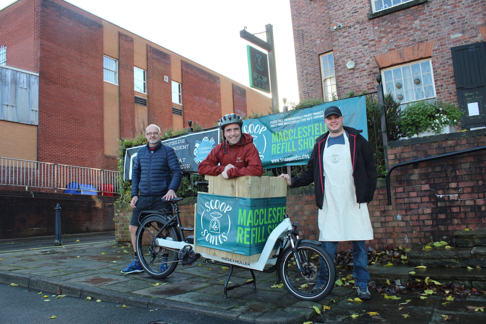 Pedal power takes plastic-free shop on the road