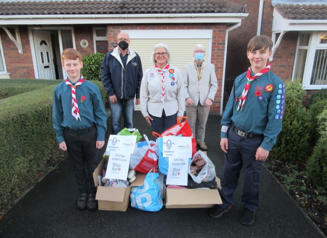 Sandbach Scouts haven't let lockdown get them down