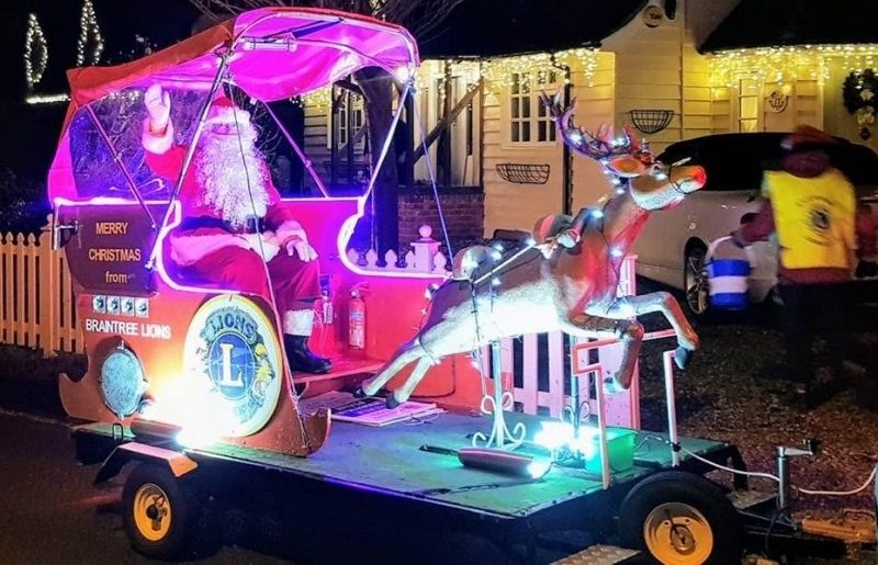 Santa sleigh set to bring much needed Xmas cheer to Braintree