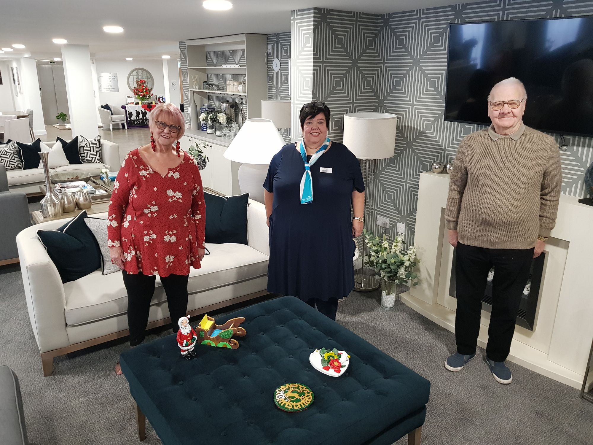 Retirees in Stafford get creative to banish 'lockdown boredom'
