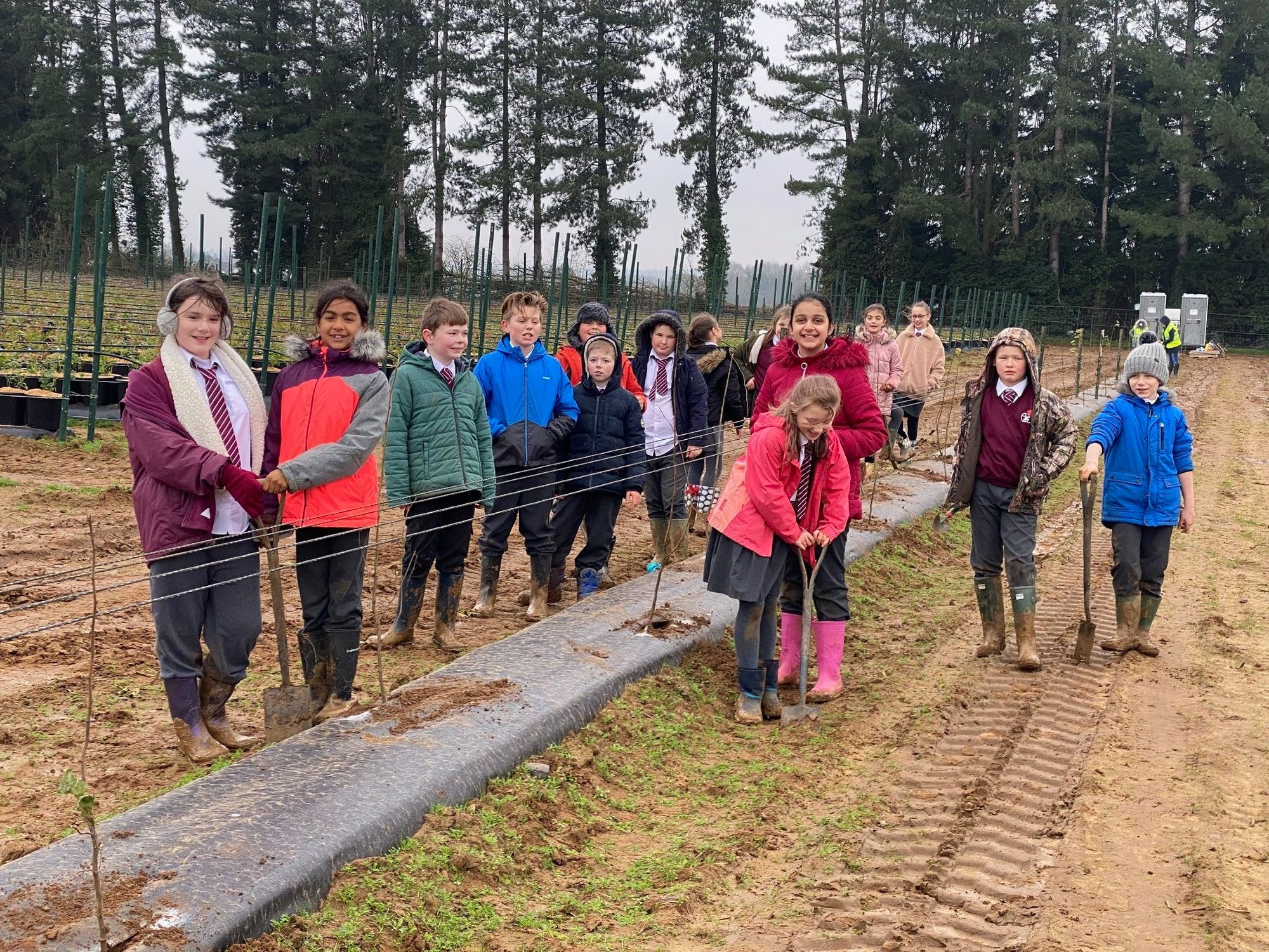 School children invited by Godalming social enterprise to take part in tree planting