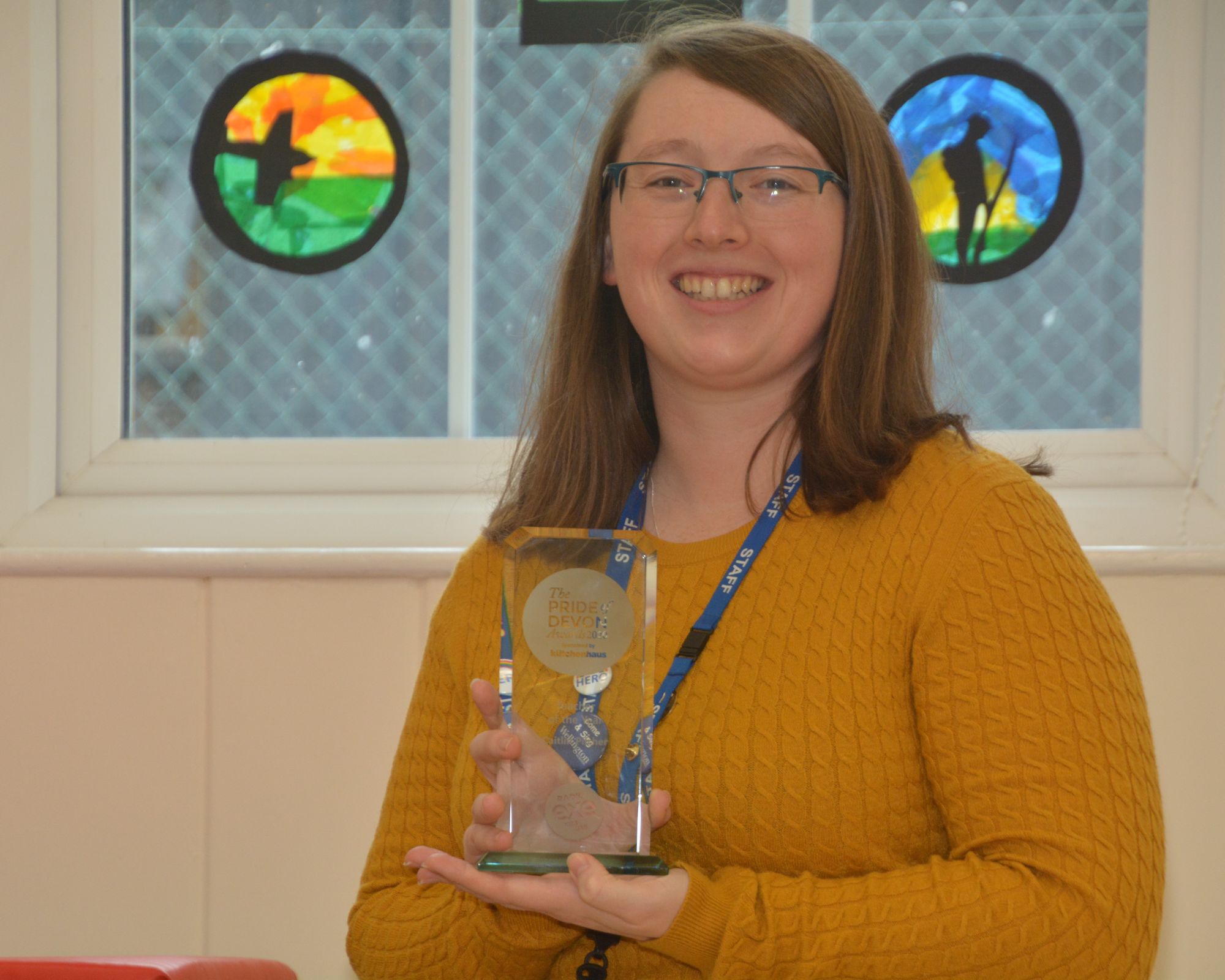 Teacher who made lockdown lessons fun in Plymtree wins pride of Devon award