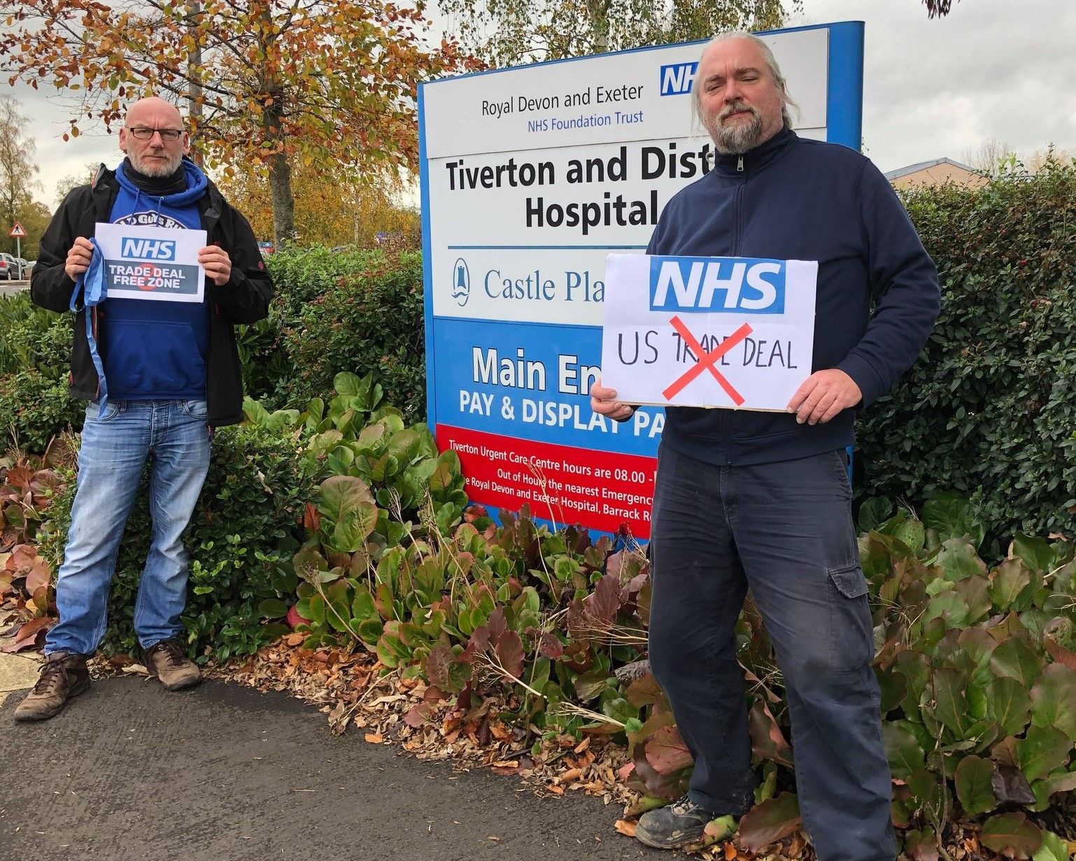 Campaigns urge government not to use NHS in any US trade deal