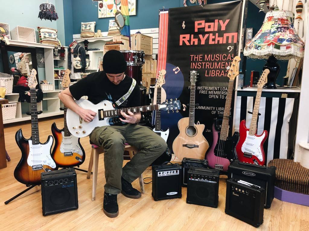 Musical instruments library launched in Bodmin