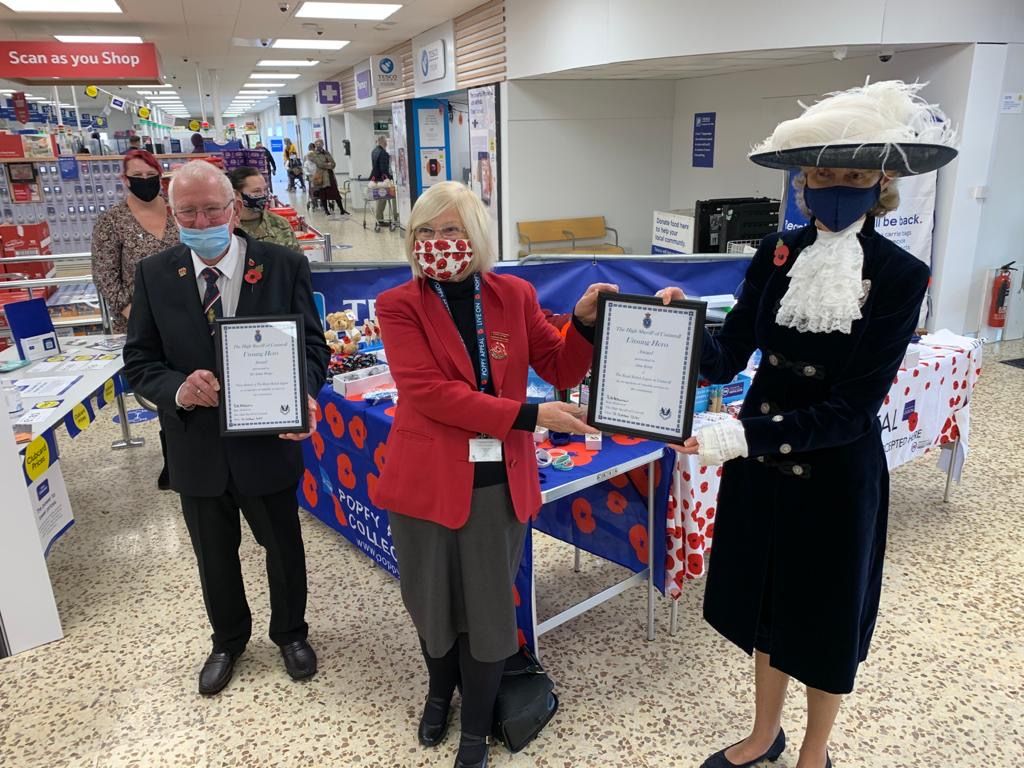 RBL volunteers are latest High Sheriff of Cornwall Unsung Heroes