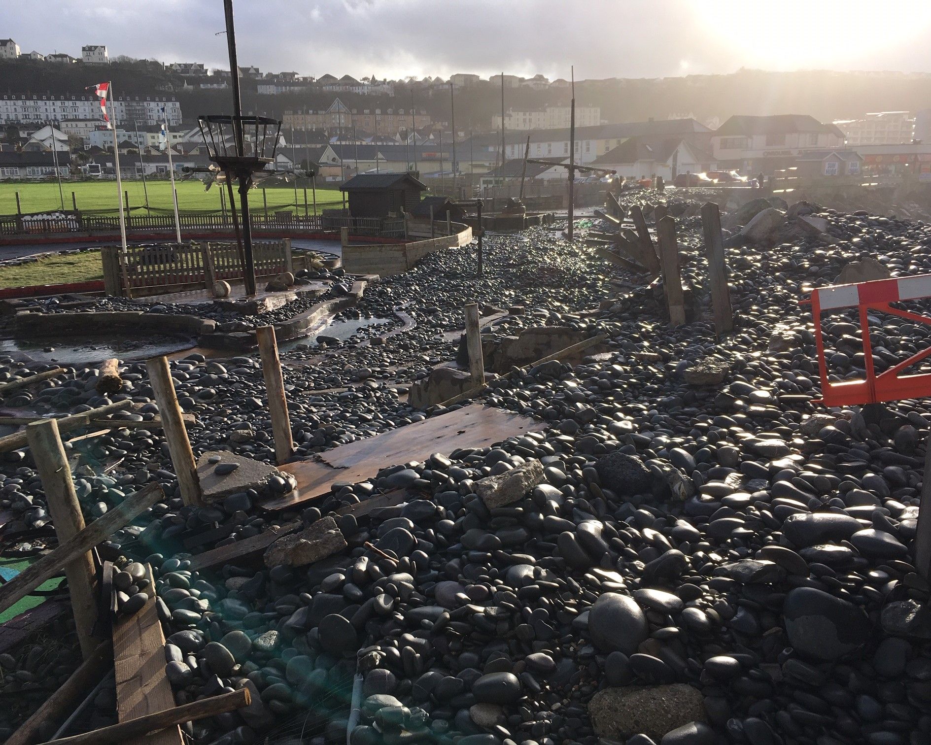 Work brought forward to avoid " catastrophic failure" of Westward Ho! sea defences