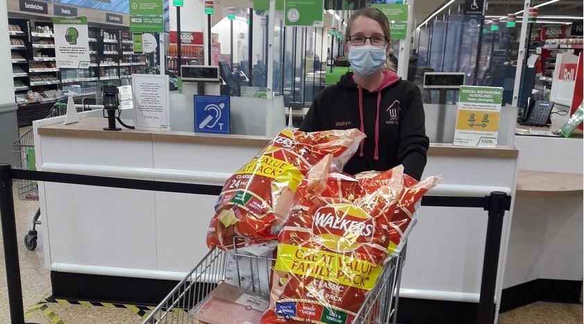 Donation helped support free packed lunches to children in Crewe
