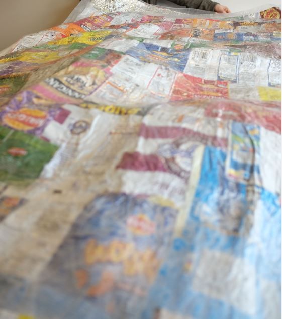 Warwickshire care home residents turn crisp packets into sleeping bags