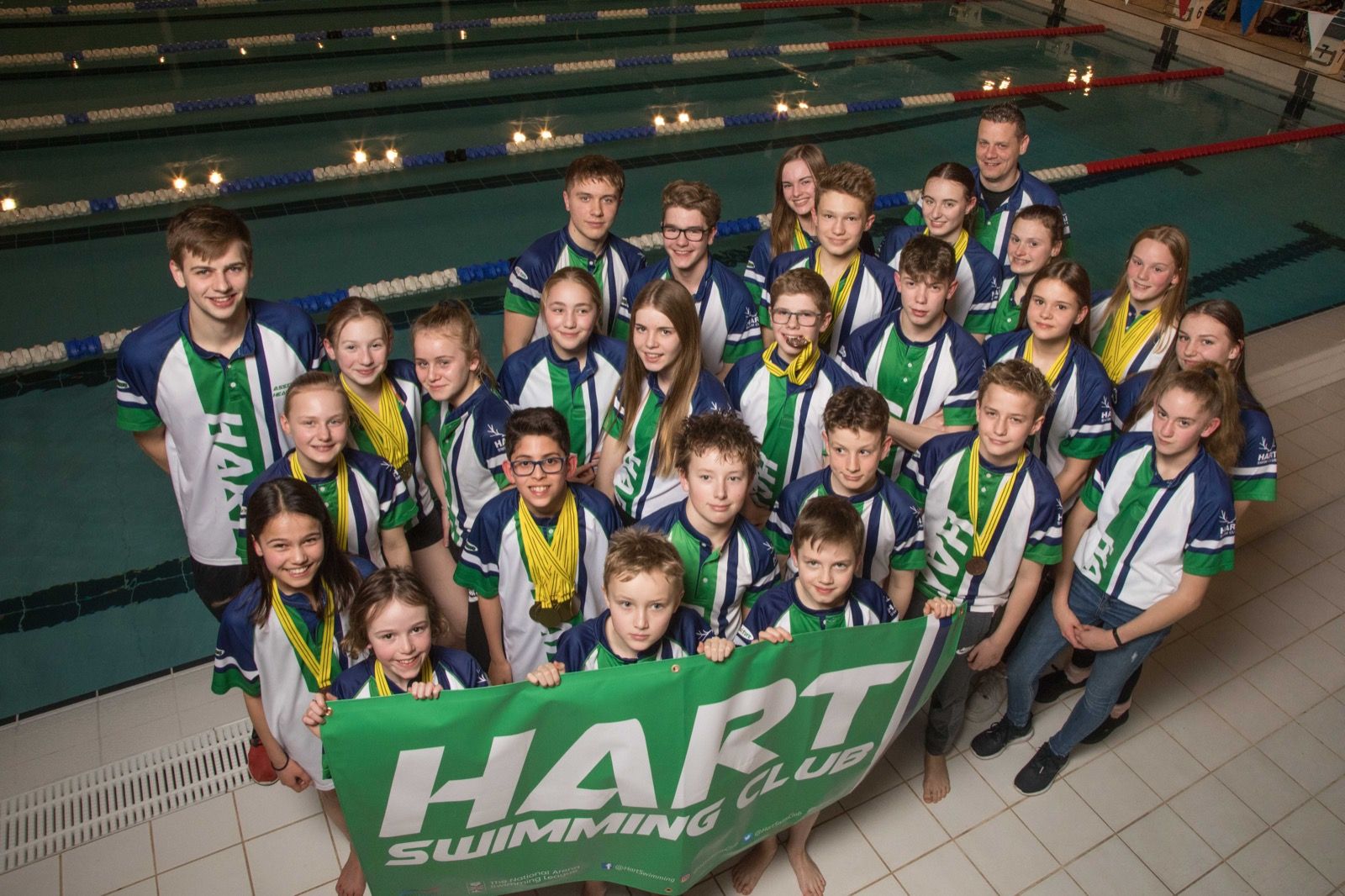 Hart Swimming Club nominated for prestigious Queen's Award