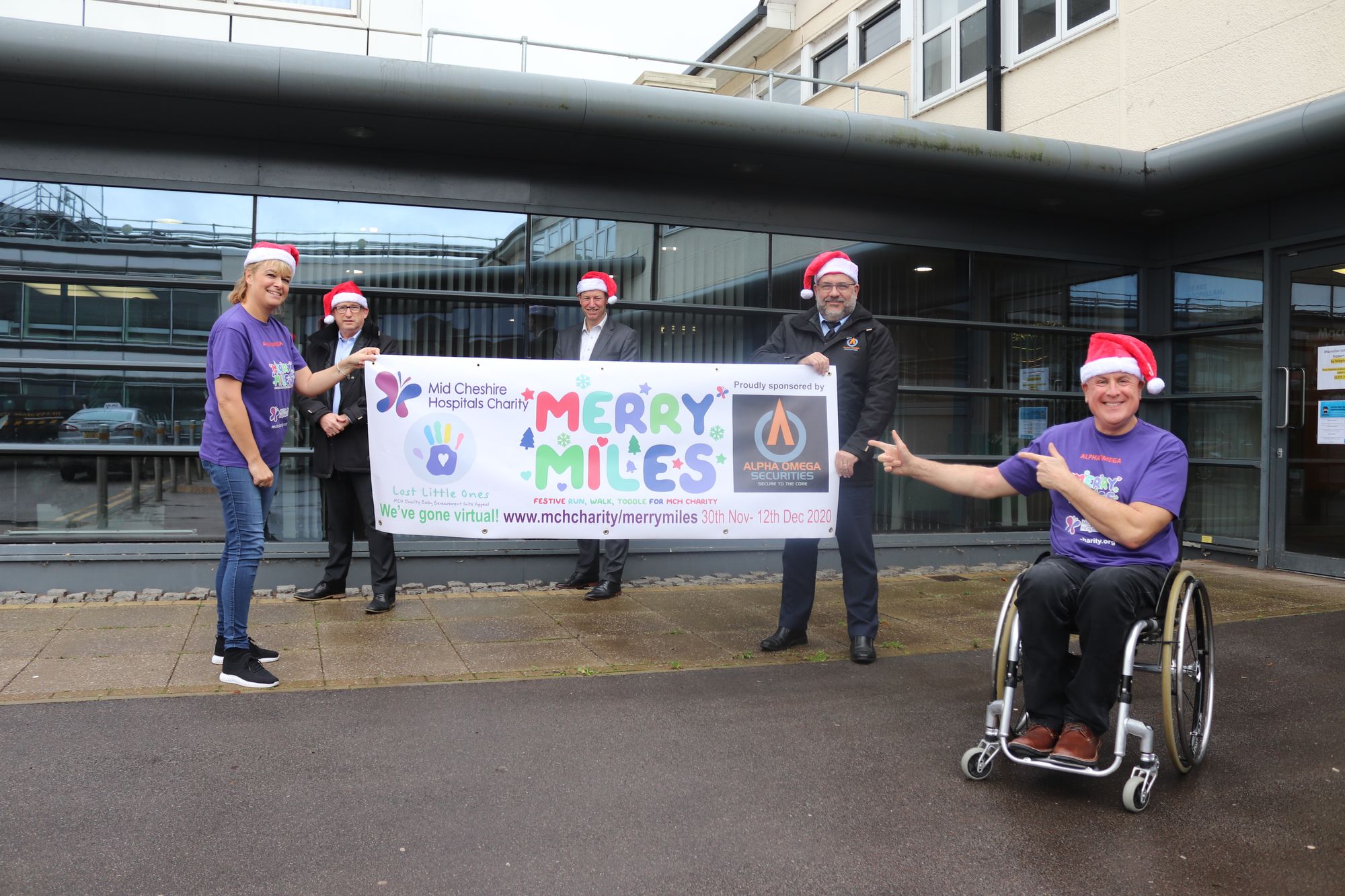 Cheshire hospital charity launches virtual festive fundraiser