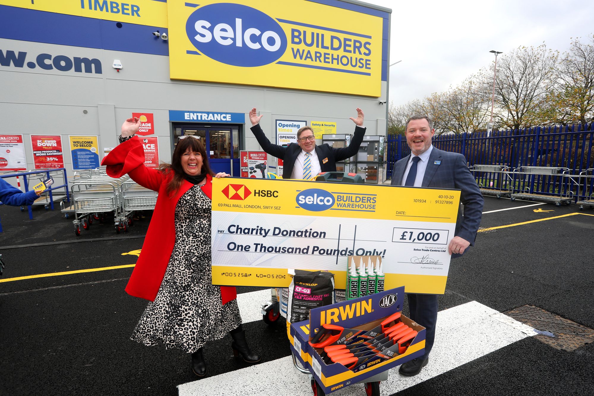 New Salford builders merchant brings community joy
