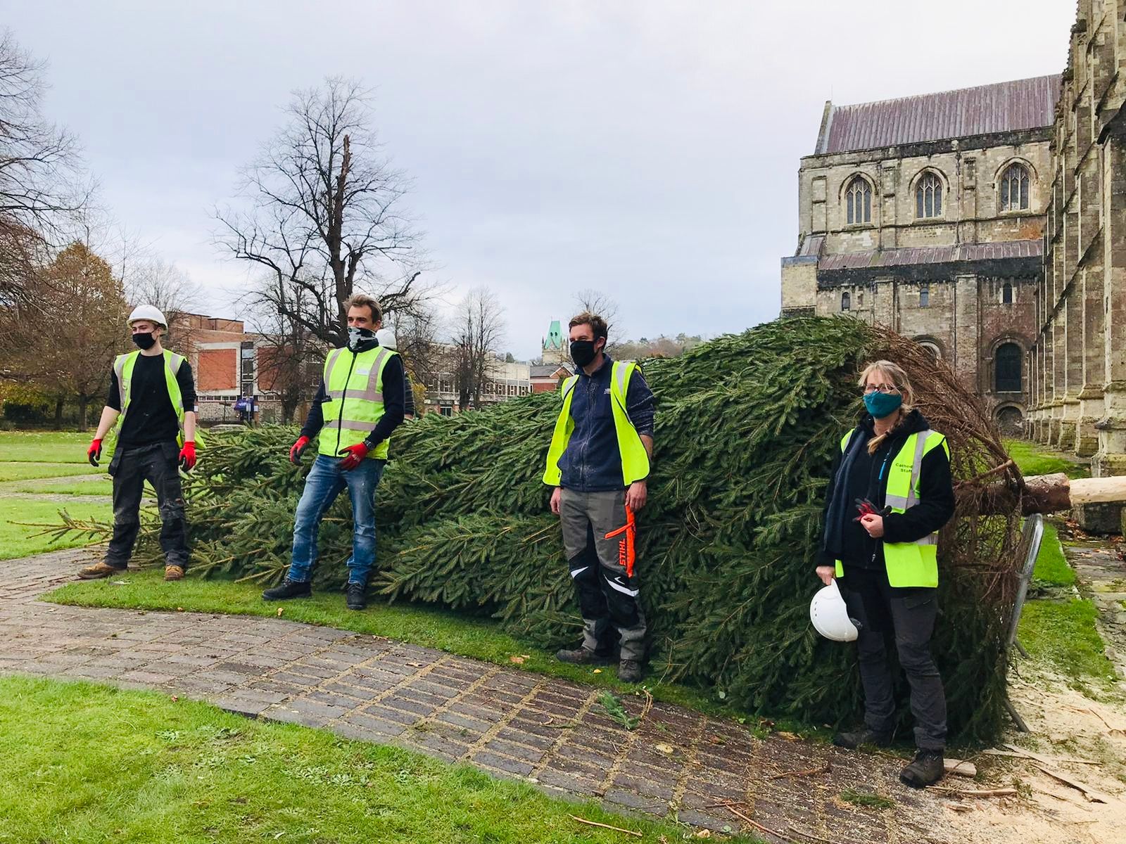 Winchester Cathedral counts down to Christmas