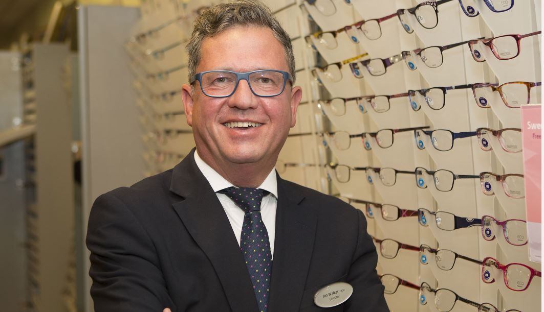 Hartlepool store director retires after 20 years service at opticians