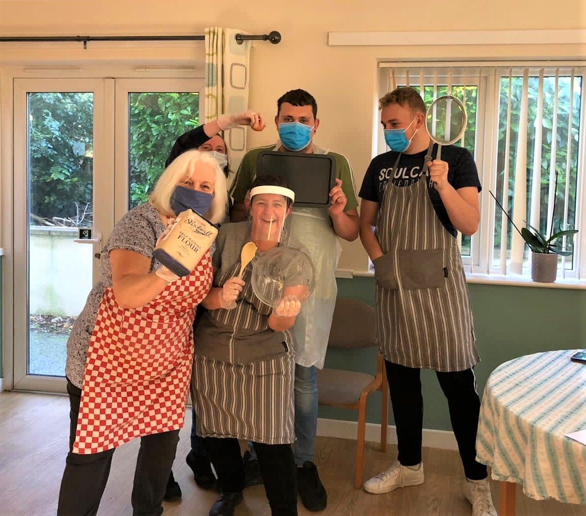Showstopping bake-off takes place at Rosewarne care home