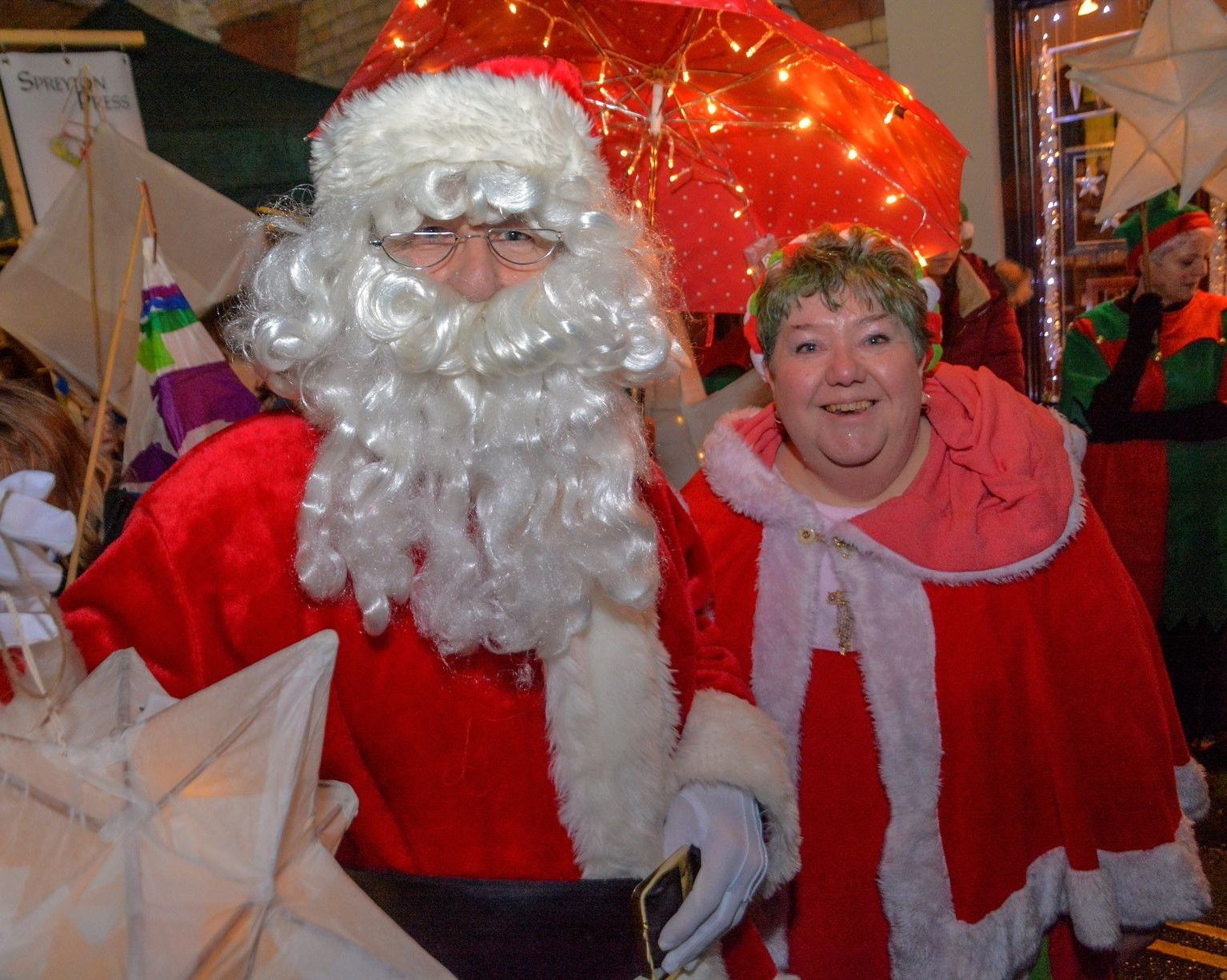 Father Christmas heads to Cullompton for festive celebrations