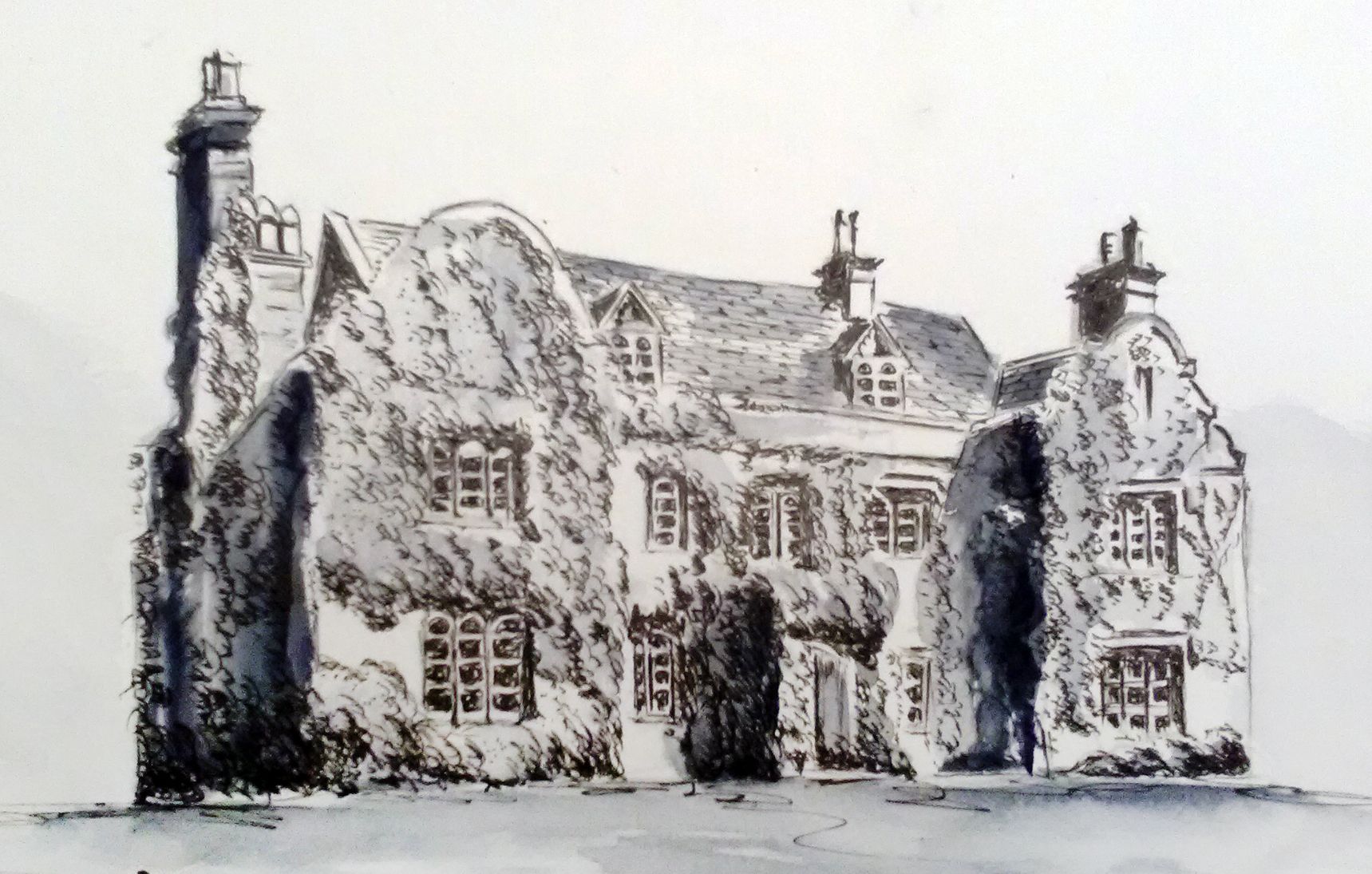 Nostalgia: Wayne's watercolours bring history to life