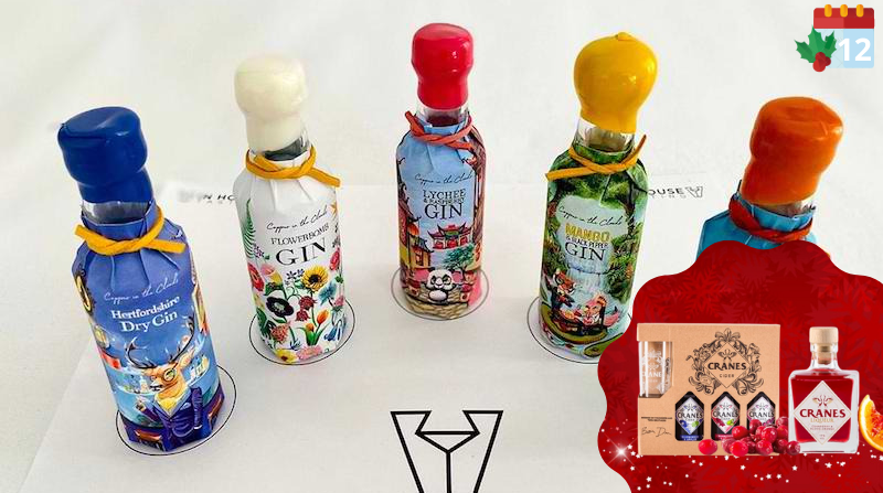 Day 12 of the InYourArea Advent calendar with gift sets from Cranes Cider and In House Tasting