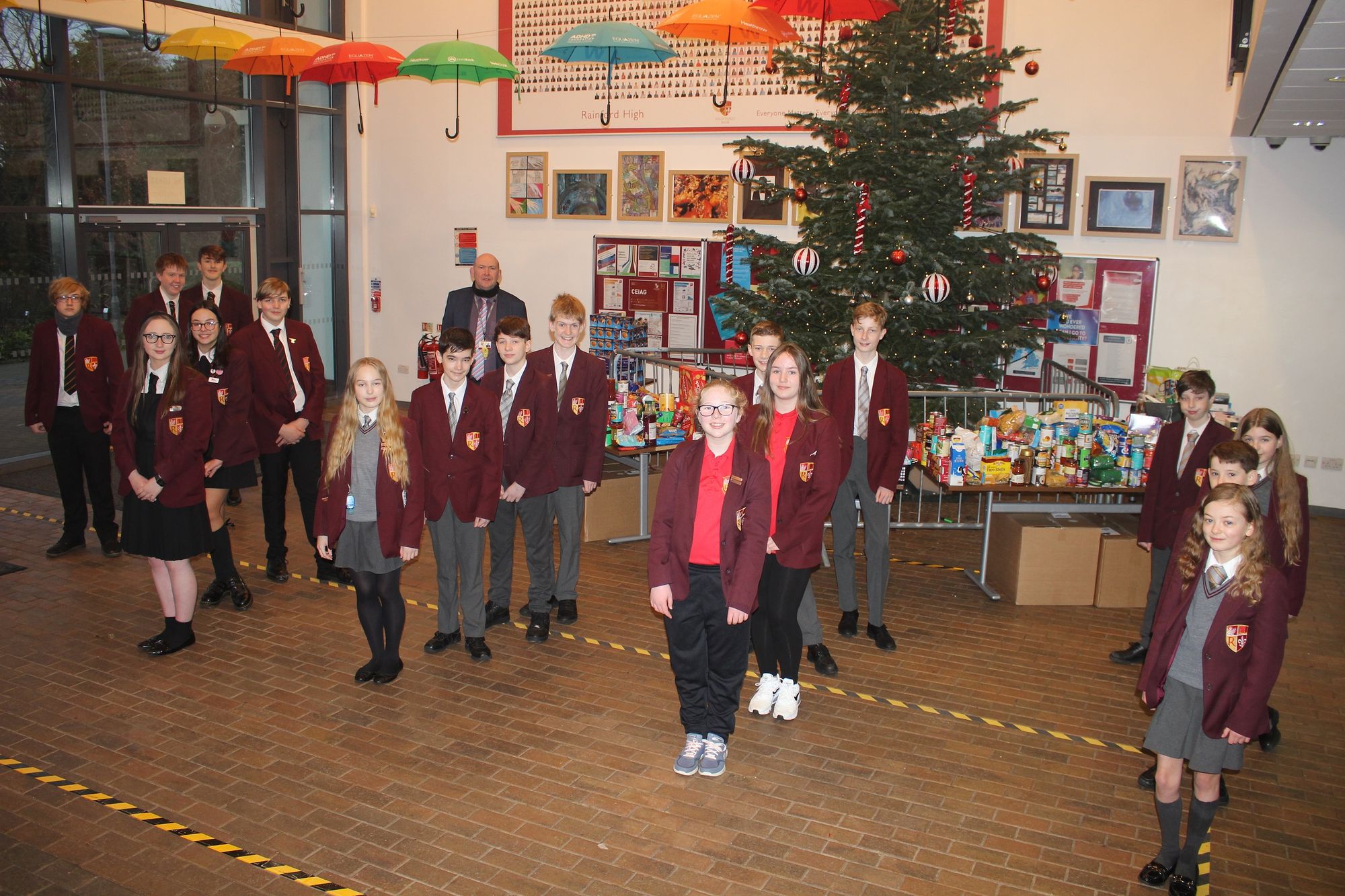 Merseyside school celebrates successful 'Spirit of Christmas' event