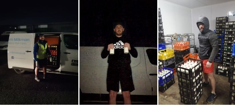 Manchester milkmen launch 'Shorts against suicide' charity campaign