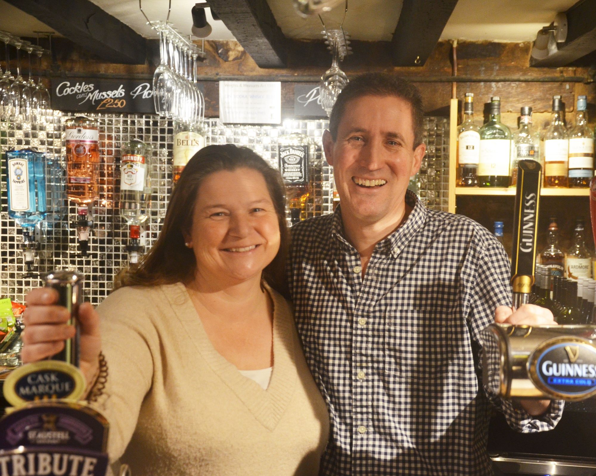 New landlords for Lapford's Old Malt Scoop Inn