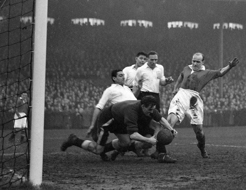 Nostalgia: Manchester United's James Delaney and Corrie's Johnny Briggs