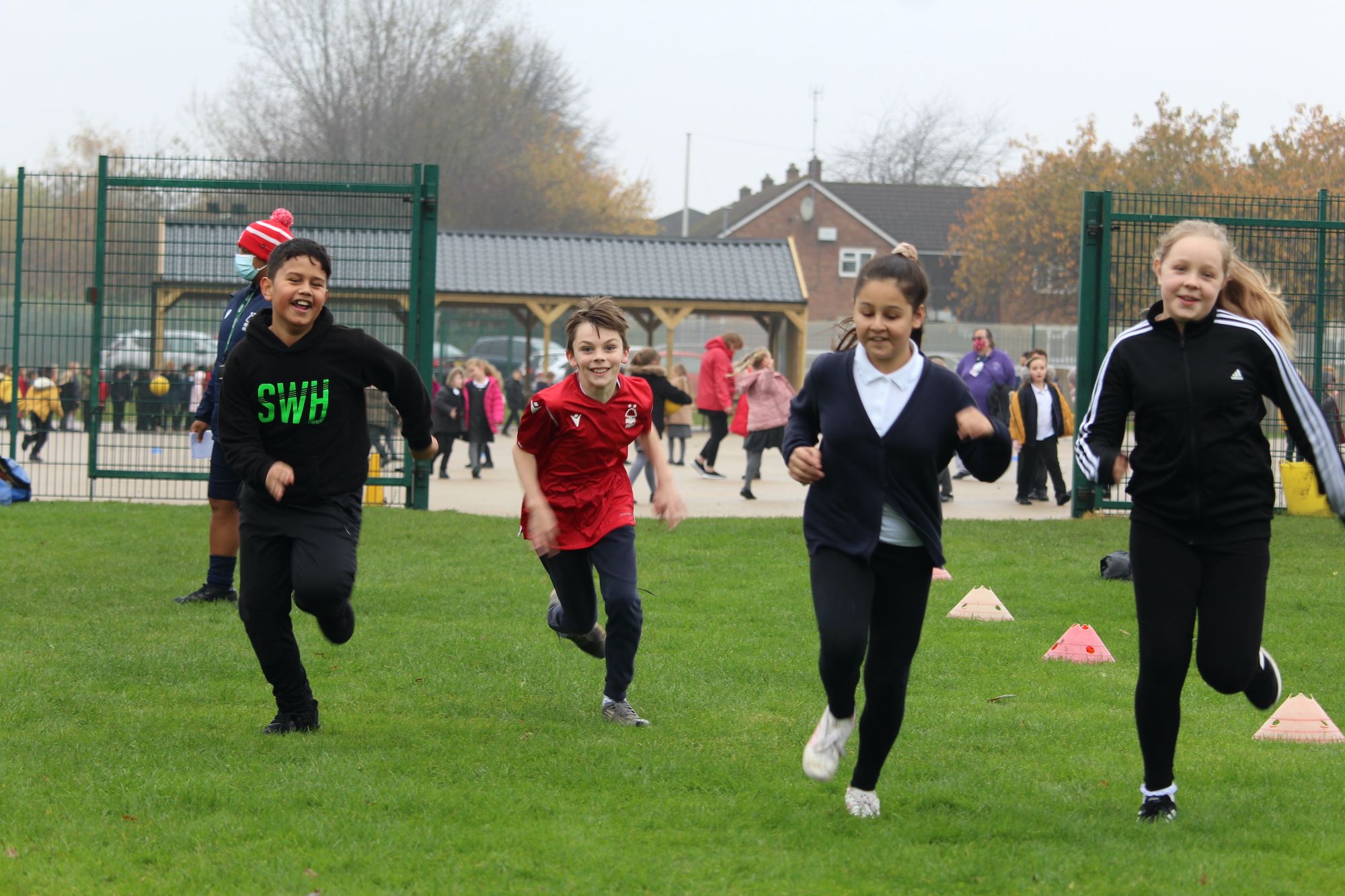 Nottingham Forest Community Trust inspire Leamington youngsters to complete supreme challenge!