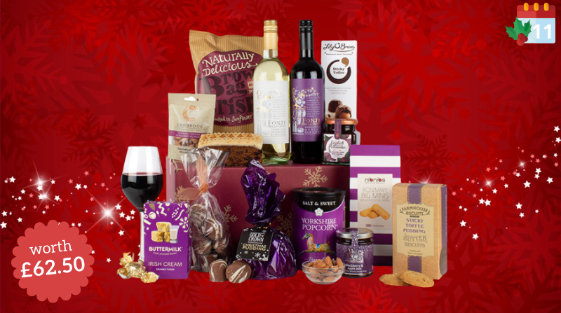 It's a giveaway! Enter to win a Christmas food and drink hamper worth £62.50