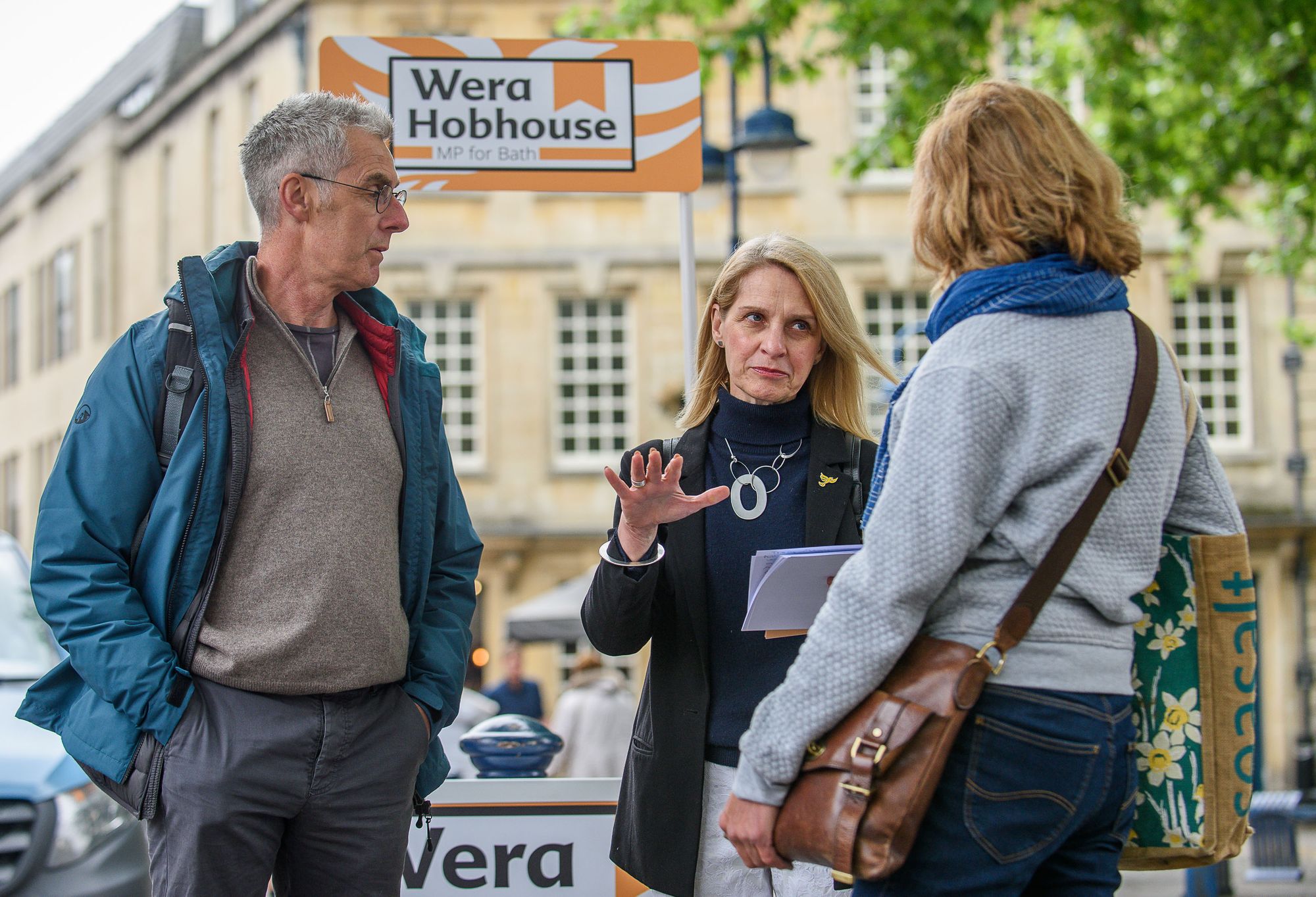 MP makes a stand for small businesses in Bath