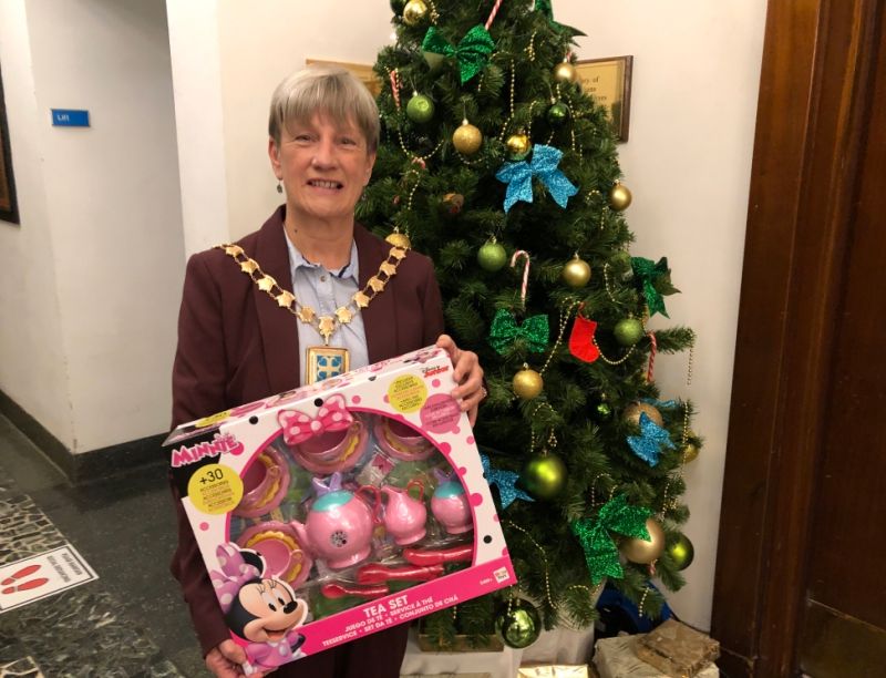 Sefton councillor thanks residents for generous toy appeal donations