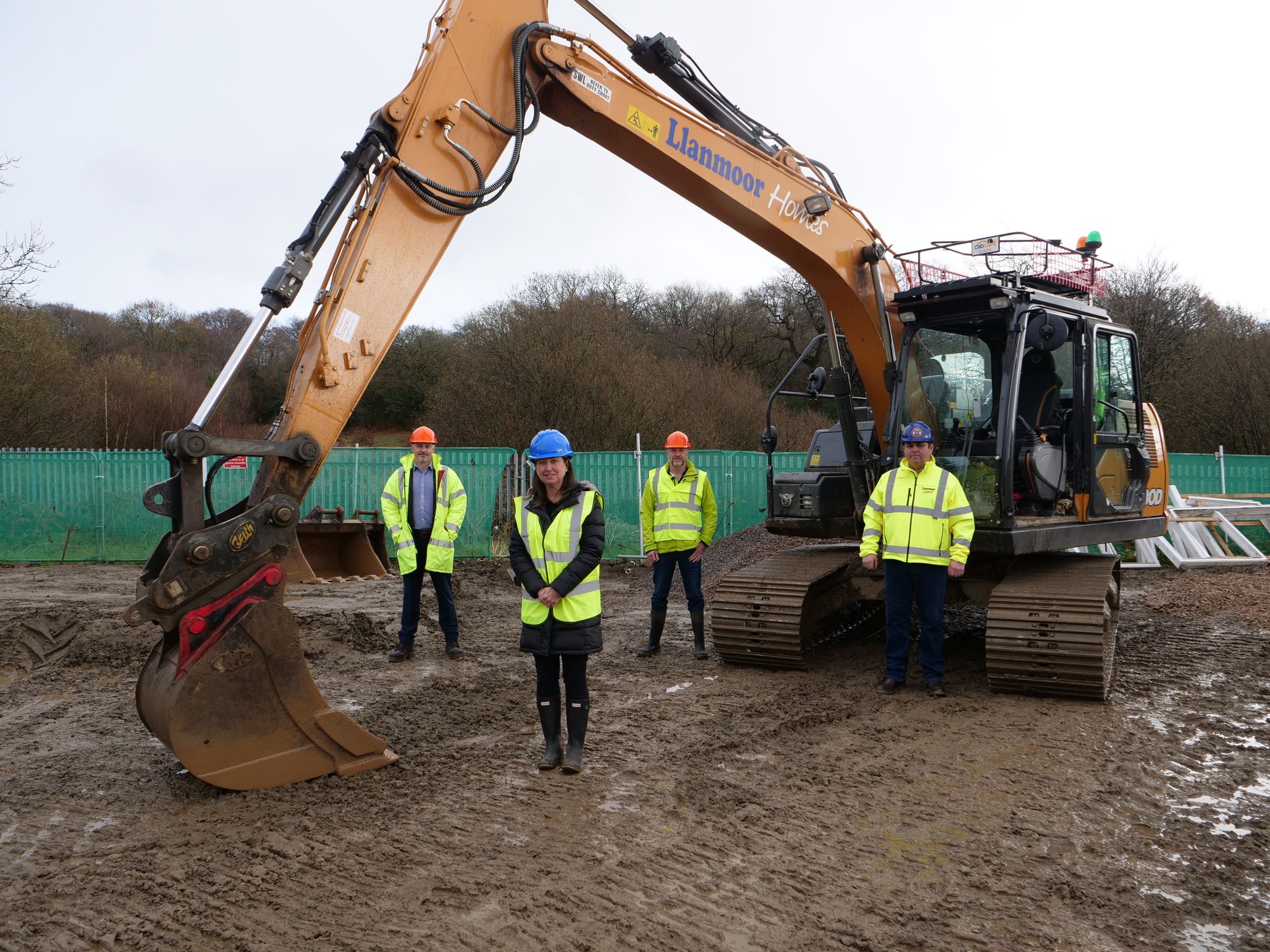 Work starts on new Caerphilly Council homes