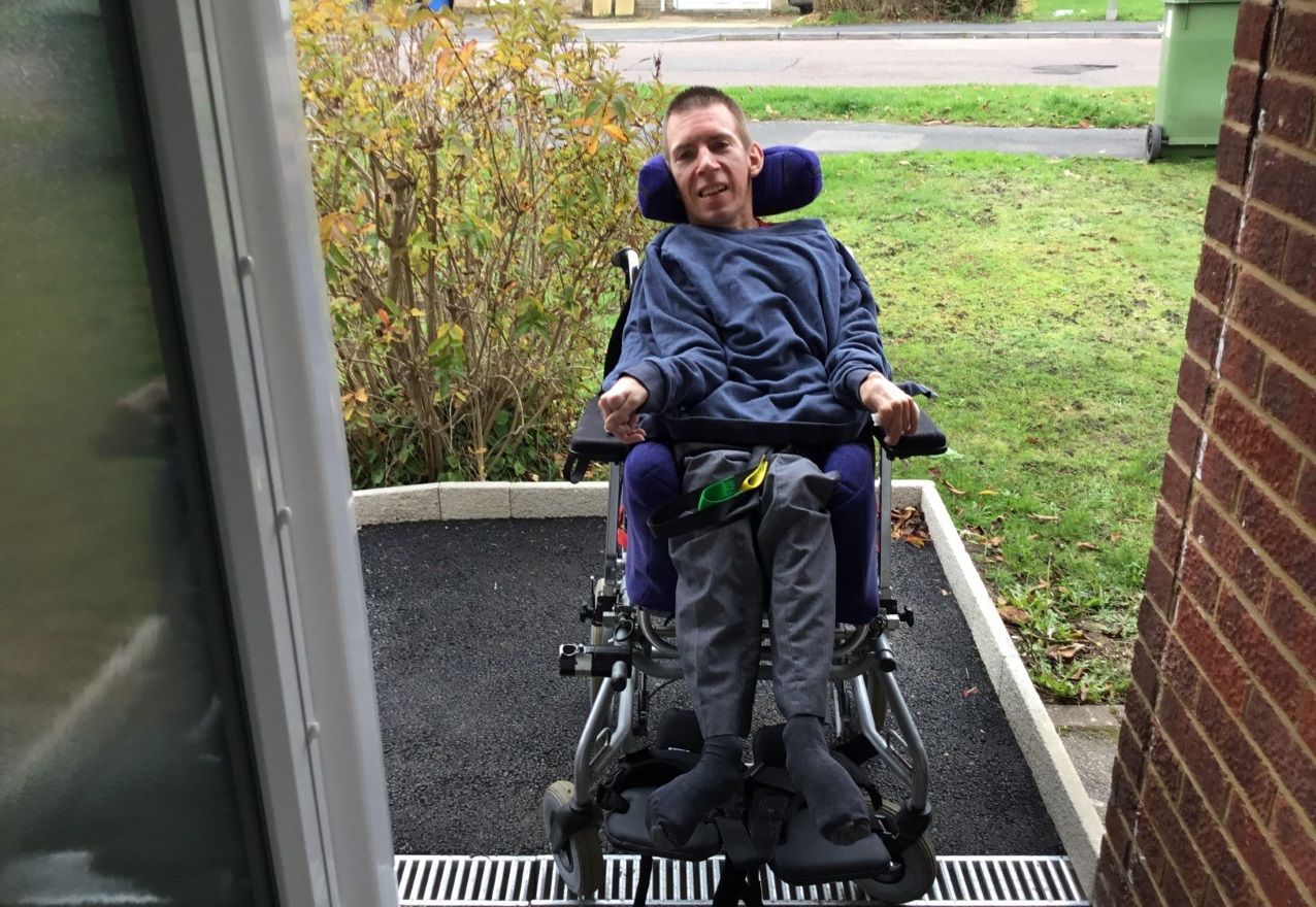 Resident 'very happy' after Hart District Council help him move to adapted home