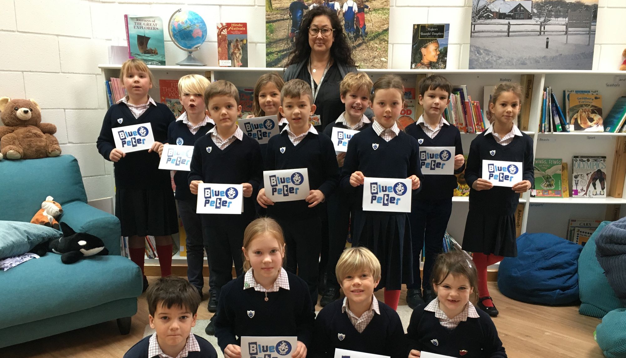 Liphook schoolchildren awarded Blue Peter badges for their poetry