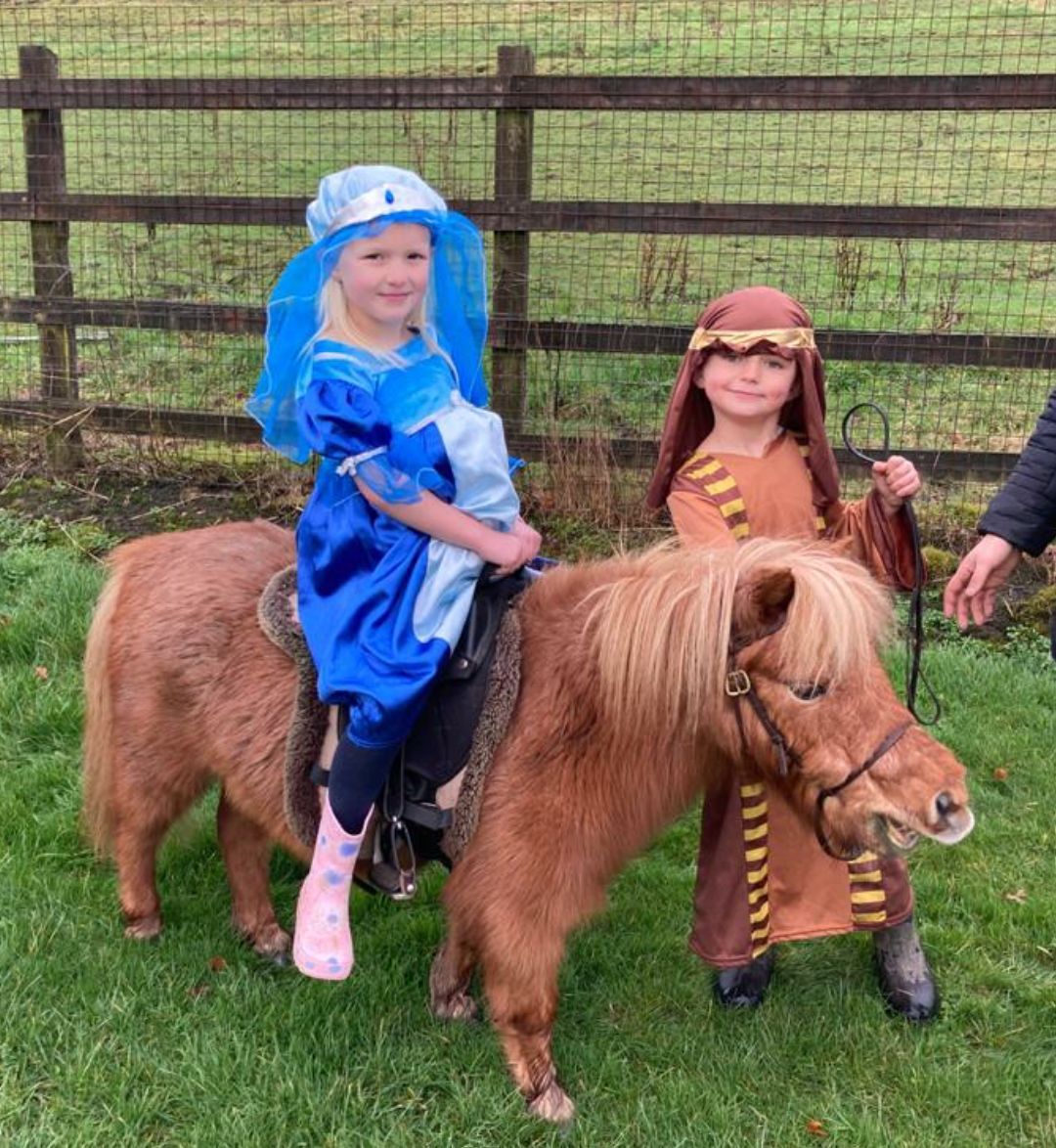 Rossendale Primary School hold outdoor nativity