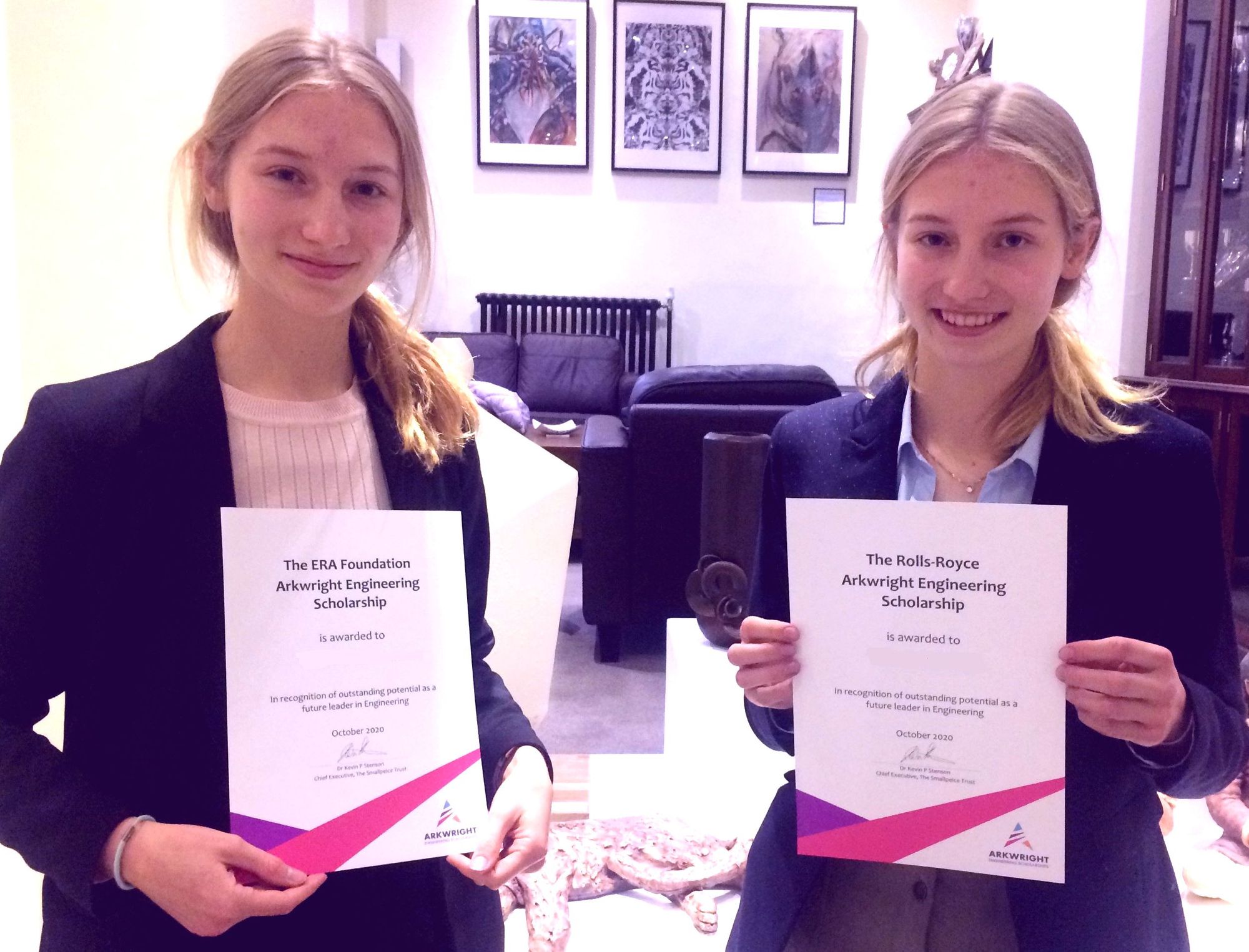 Double scholarship success for Mayfield School students