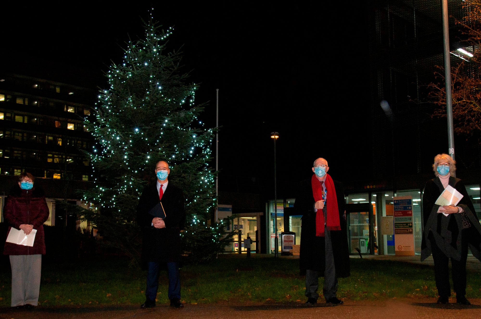 Tree of Light shines bright at Lister Hospital to remember loved ones and thank NHS staff