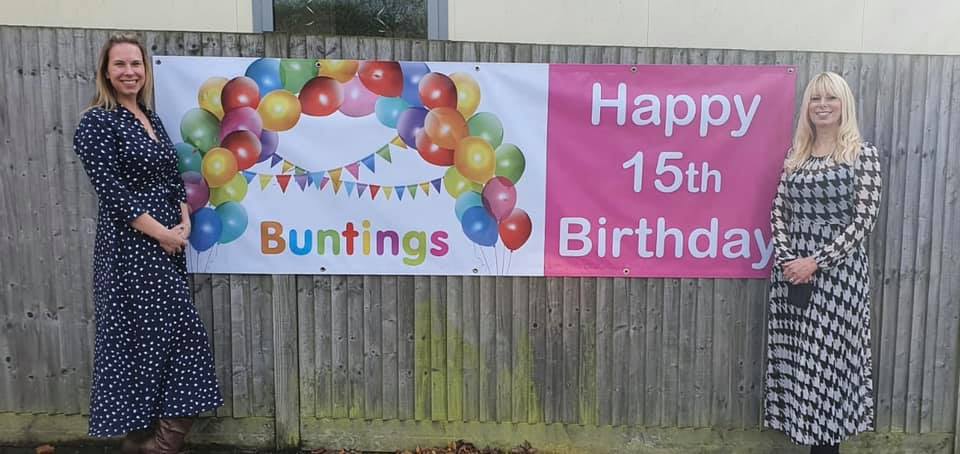 Birthday celebration for Buntingford nursery